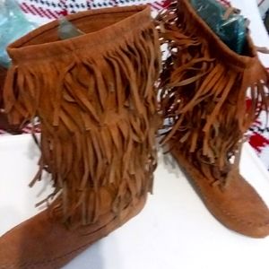 Aztiva moccasin  boots